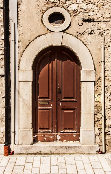 Italienska dörr — Stockfoto