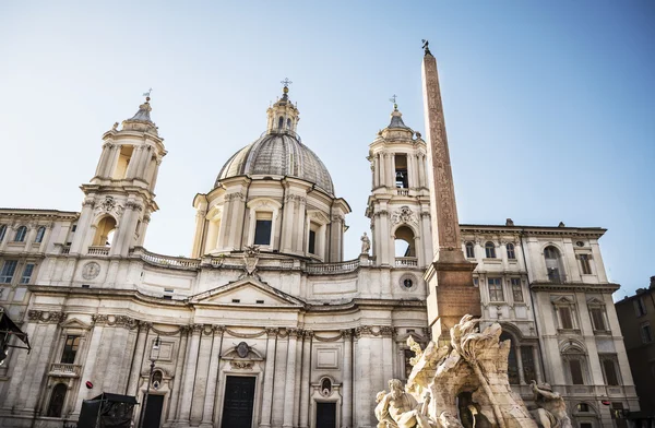 St Agnese i Agone — Stockfoto