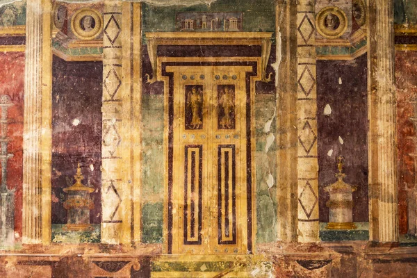 Ancienne fresque romaine — Photo