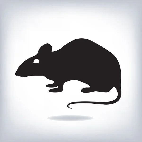 Vektor-Ratte für Ihr Design. Ratte-Logo, Ratte Tattoo-Ratte-Symbol, — Stockvektor