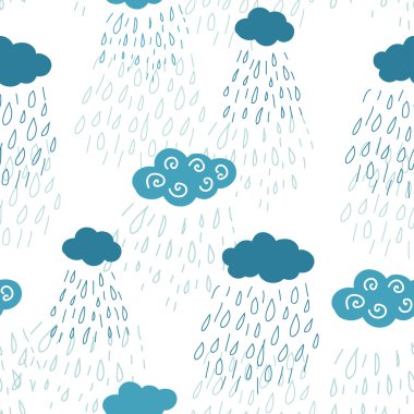 Seamless modeli. bulutlar