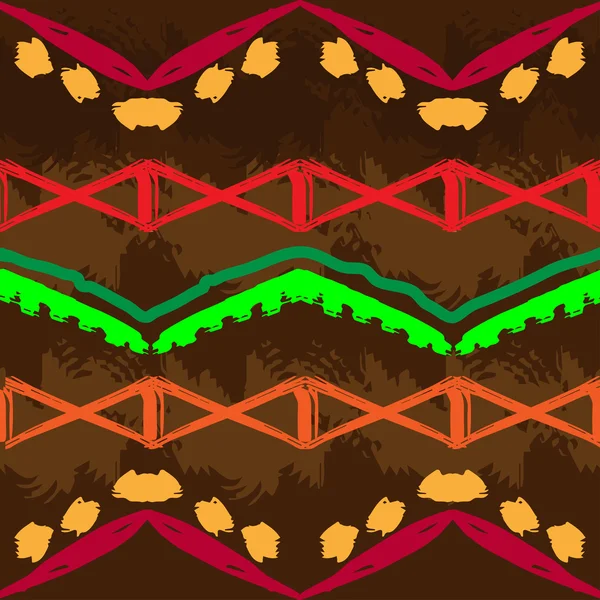 Seamless pattern with Mexican motifs. — Stock Photo, Image