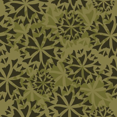 Seamless modeli. Soyut çiçek