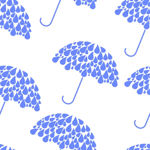 Seamless pattern umbrella — Stock Photo, Image