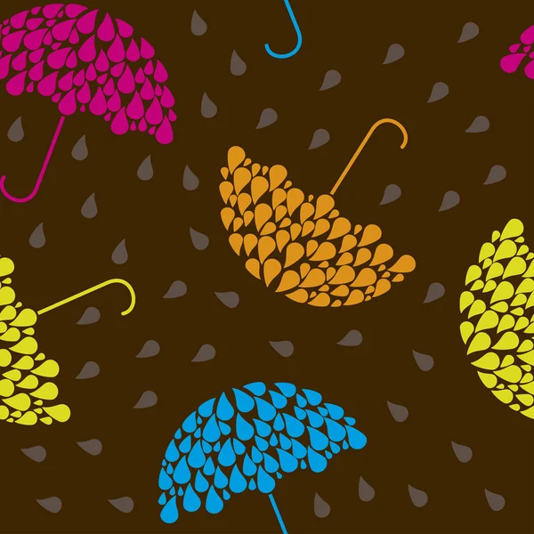 Seamless pattern umbrella — Stock Photo, Image