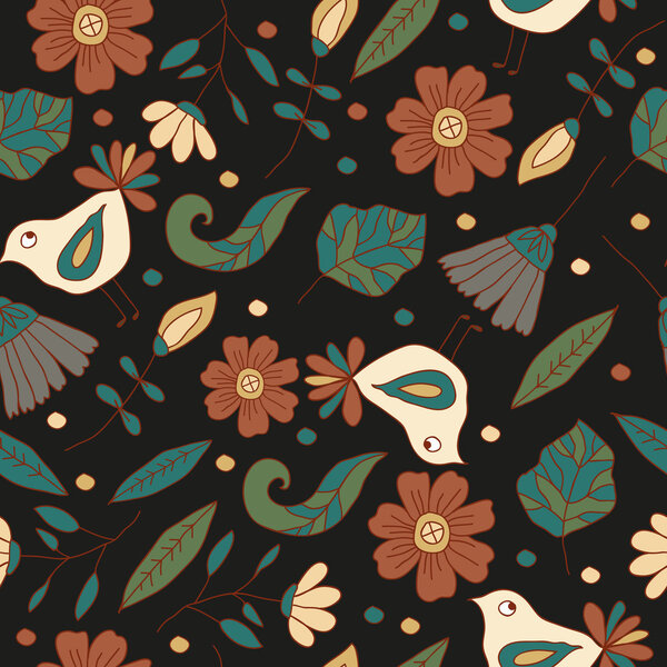 floral seamless pattern