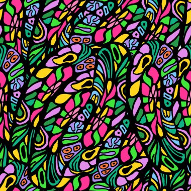 Sorunsuz karalamalar desen