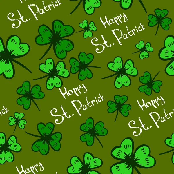 Glücklicher Patrick 's Day — Stockvektor