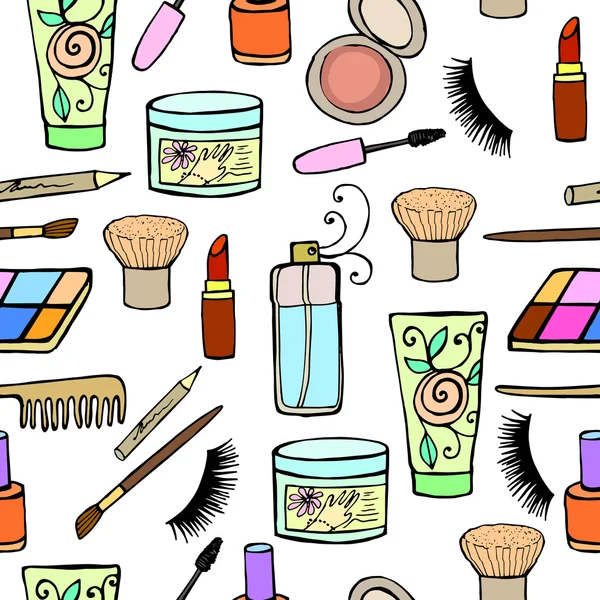 Conjunto de cosméticos —  Vetores de Stock