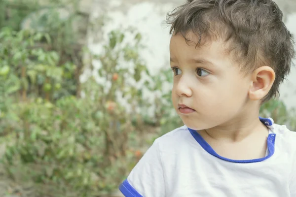 Little boy blue — Stock Photo, Image