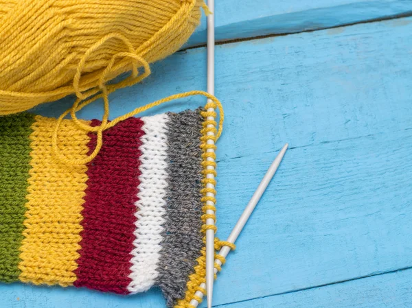 The knitting background — Stock Photo, Image