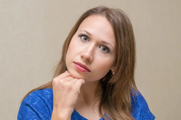 Portret van een vrouw — Stockfoto