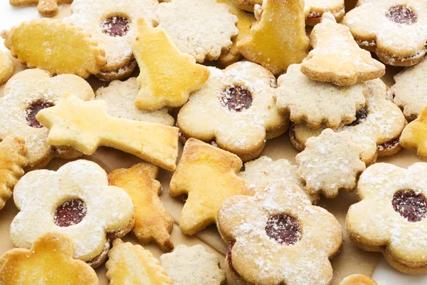 Weihnachtsgebaeck, Kekse — Fotografia de Stock
