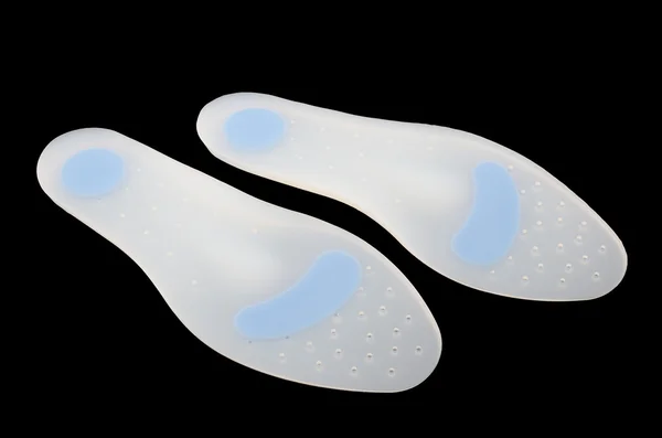 พื้นรองเท้าออร์โธปิดิกส์สีขาว — ภาพถ่ายสต็อก