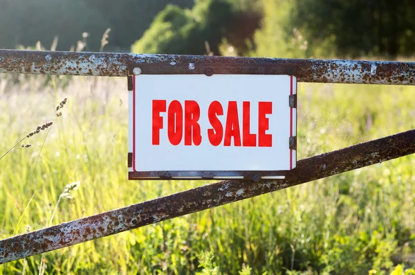 Sign For Sale — Stock Photo, Image