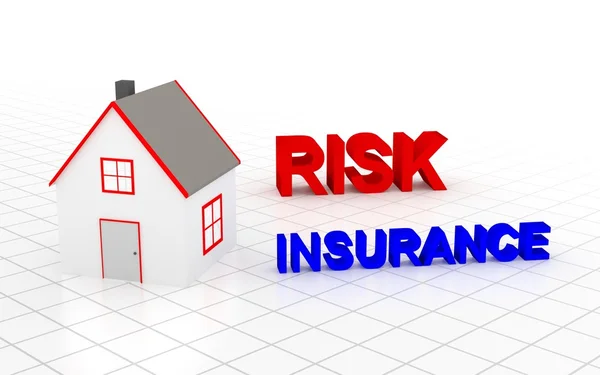 U moet kiezen huis verzekering. — Stockfoto
