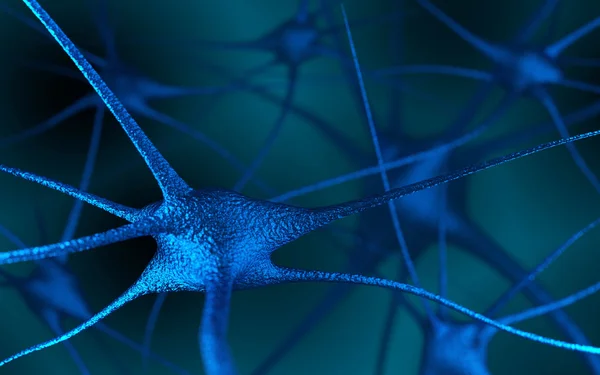 Neurons In The Brain — Stock Photo, Image