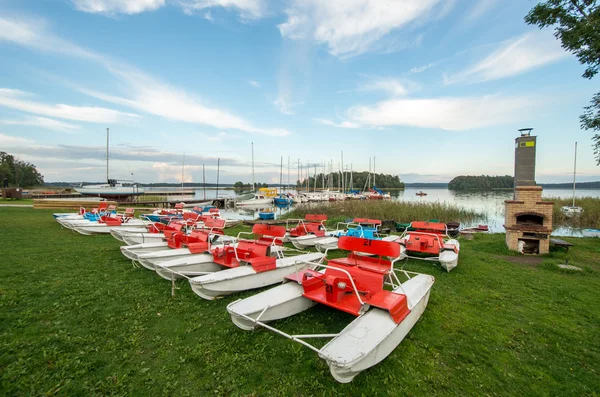 Water bikes — Stock Photo, Image