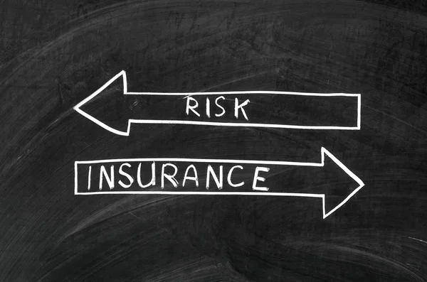 Risico en verzekering — Stockfoto