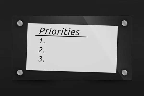 Priority — Stock fotografie