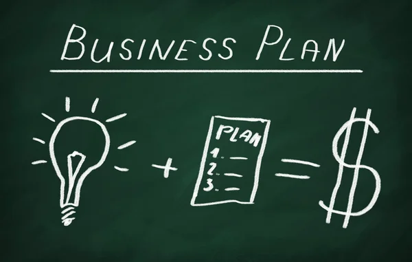 Business plan — Stock Photo, Image