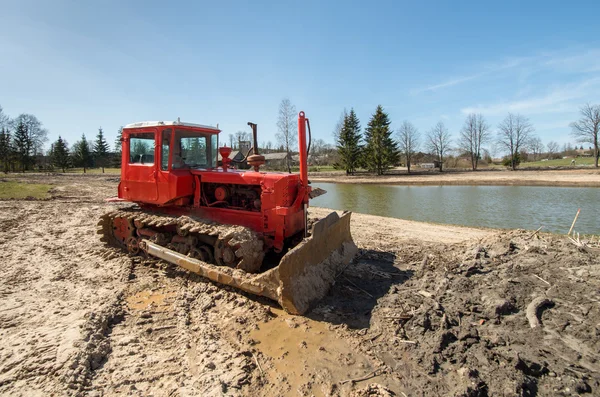 Crawler tractor — Stock Photo, Image