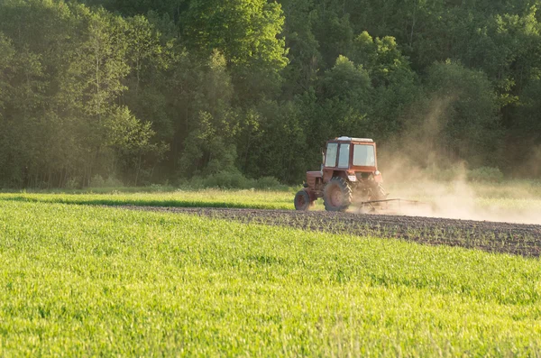 Tractor viejo — Foto de Stock