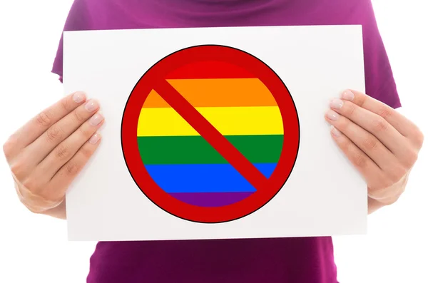 Lgbt-Fahne — Stockfoto