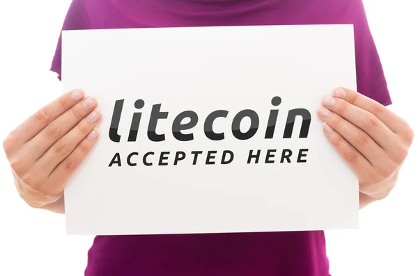 Litecoin — стоковое фото