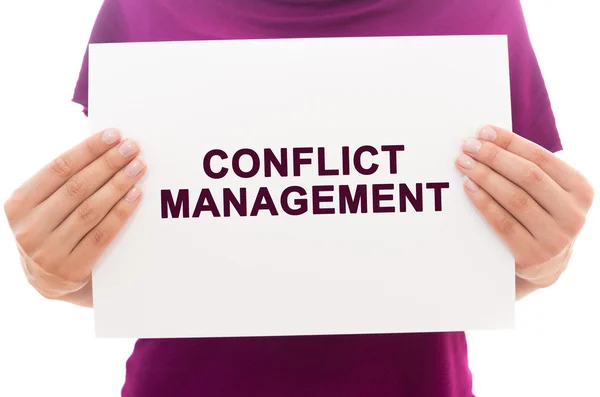 Conflict management — Stock Photo, Image