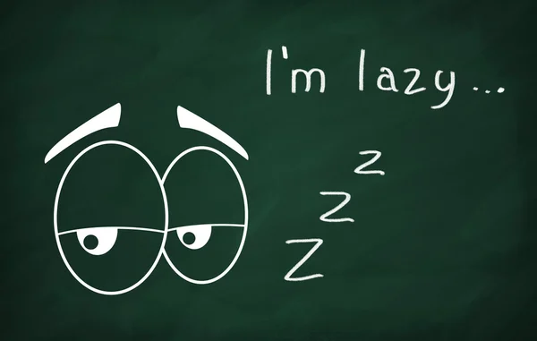 I'm lazy — Stock Photo, Image