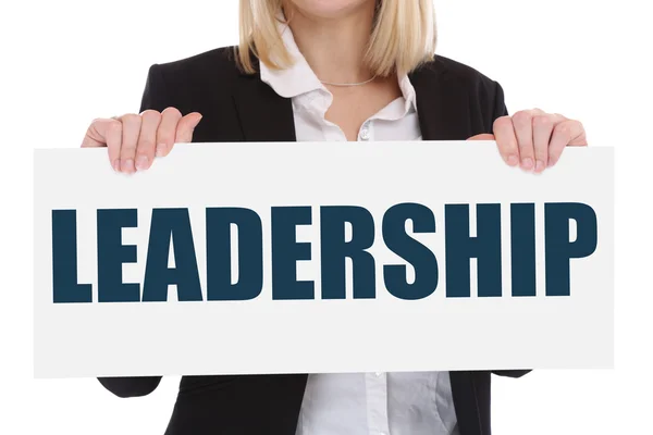 Leadership leader succès gagnant gain de croissance financement — Photo