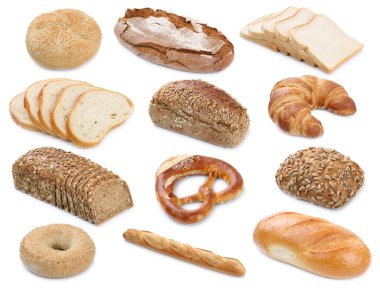 Simit rulo ekmek baget simit ISO koleksiyonu ekmek ekmek