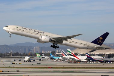 Suudi Boeing 777-300 uçak