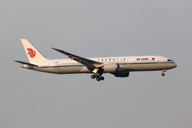 Air China Boeing 787-9 Dreamliner uçak Pekin havaalanı