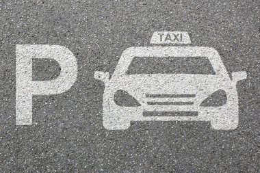 Otopark tabela otopark taksi taksi işareti araç sokak traf