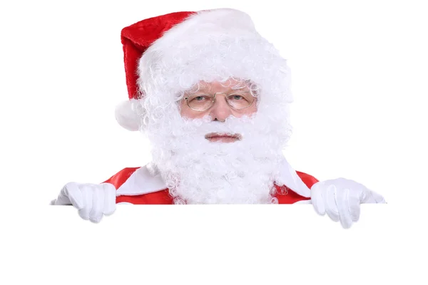 Santa Claus Banner de Navidad copyspace copia espacio —  Fotos de Stock