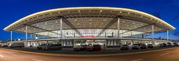 ドイツ ベルリン 2020年10月28日新ベルリン ブランデンブルクBer Willy Blandt Airport Terminal Germany — ストック写真