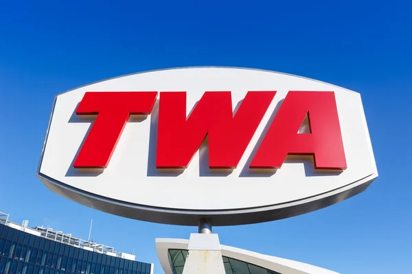 New York City New York Mars 2020 Twa Logo Hotel — Stockfoto