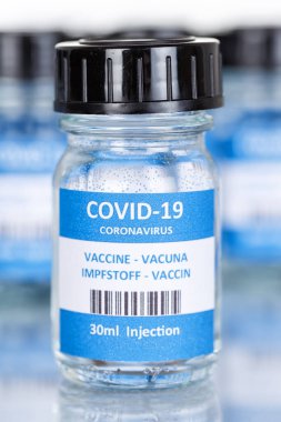 Coronavirus Aşı Şişesi Corona Virüs COVID-19 Covid Aşıları Portre şişeleri