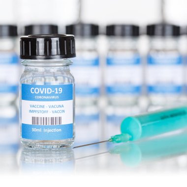 Coronavirus Aşı Şırıngası Corona Virüsü Şırıngası COVID-19 Covid Aşıları