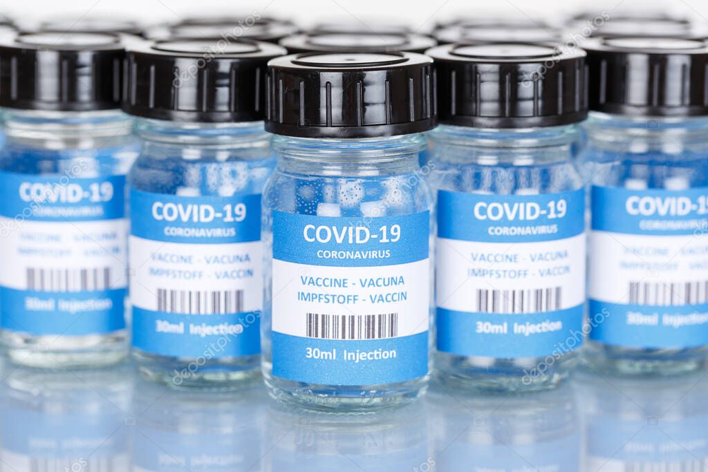 Coronavirus Vaccine bottle Corona Virus COVID-19 Covid vaccines bottles