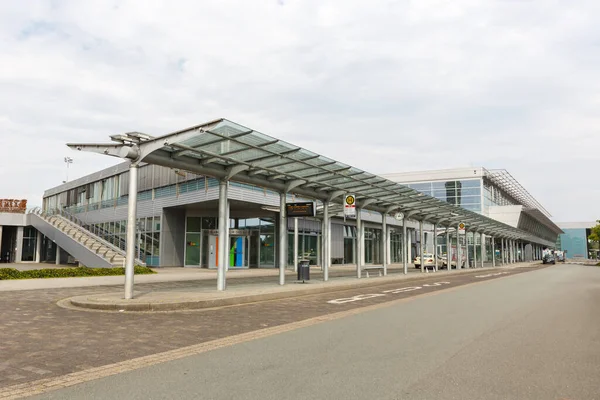 Greven Allemagne Août 2020 Aéroport Mnster Osnabrck Fmo Terminal Gare — Photo