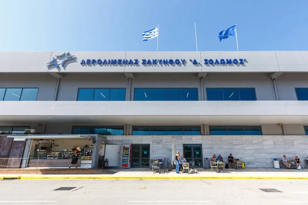 Zakynthos Greece September 2020 Terminal Building Zakynthos Airport Greece — Stock Photo, Image