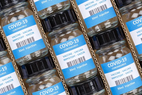 Coronavirus Vaccine bottle Corona Virus COVID-19 Covid vaccines box background bottles