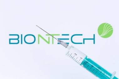 Biontech Coronavirus Aşısı Corona Virüsü COVID-19 Covid şırınga şişeleri