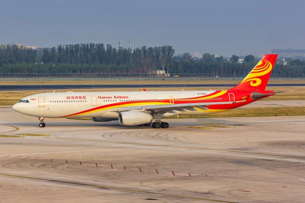 Beijing China October 2019 Hainan Airlines Airbus A330 300 Airplane — Stock Photo, Image