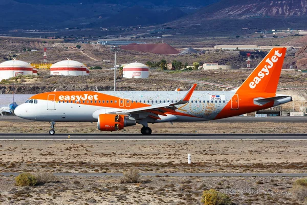 Tenerife Spain November 2019 Easyjet Europe Airbus A320 Airplane Years — Foto Stock