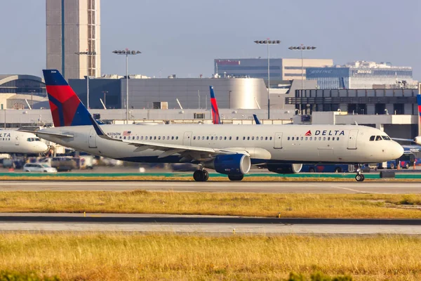 Los Angeles California April 2019 Delta Air Lines Airbus A321 — Zdjęcie stockowe