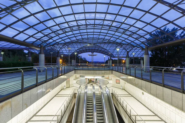 Dortmund Germany August 2020 Dortmund Metro Mrt Stadtbahn Underground Station — Stock Photo, Image